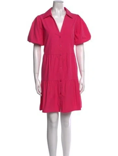 Pre-owned Brochu Walker Mini Dress In Pink
