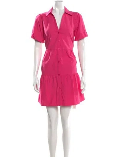 Pre-owned Brochu Walker Mini Dress In Pink