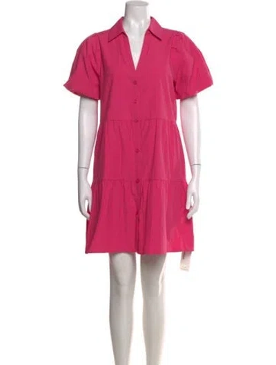 Pre-owned Brochu Walker Mini Dress In Pink