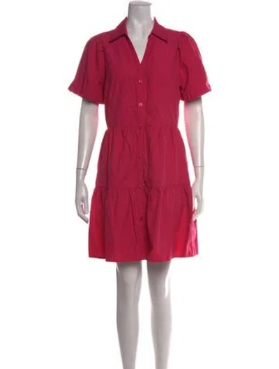 Pre-owned Brochu Walker Mini Dress In Pink