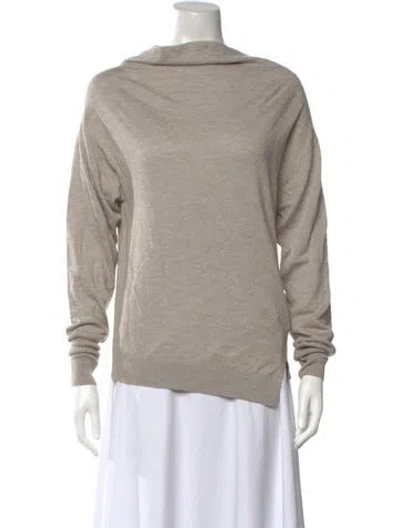 Pre-owned Brochu Walker Mock Neck Sweater W/ Tags In Neutrals