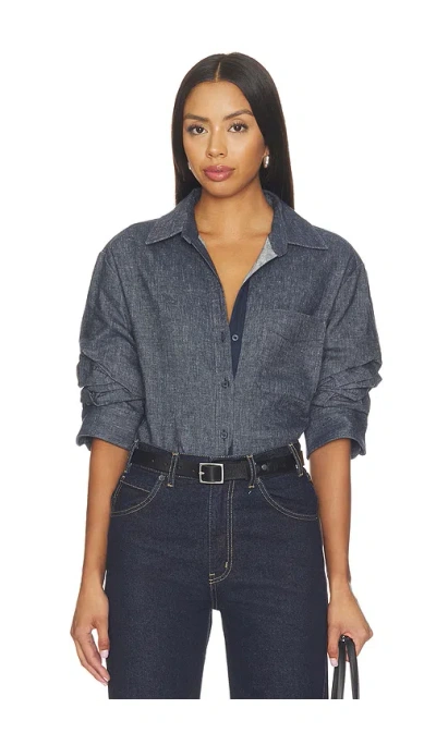 Brochu Walker Pia Denim Shirt In Indigo