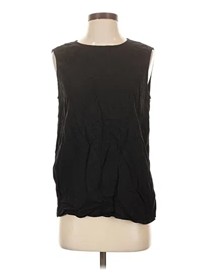 Pre-owned Brochu Walker Sleeveless Blouse In Black
