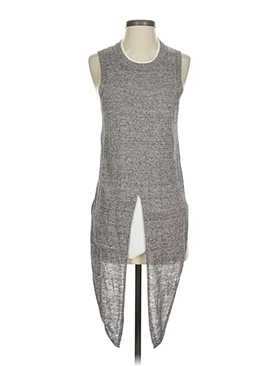Pre-owned Brochu Walker Sweater Vest In Gray