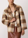 Brochu Walker The Adeline Jacket In Brown