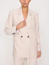 Brochu Walker The Avion Blazer In Perle