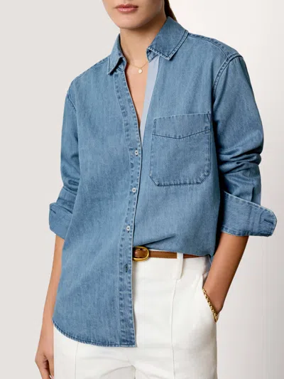 Brochu Walker The Everyday Denim Shirt In Blue