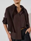 Brochu Walker The Everyday Shirt In Brown