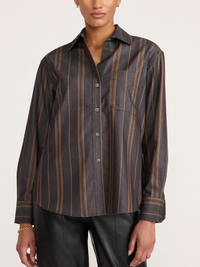 Brochu Walker The Everyday Shirt In Sedona Stripe