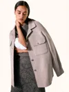 Brochu Walker The Ezra Shirt Jacket In Briam Mélange