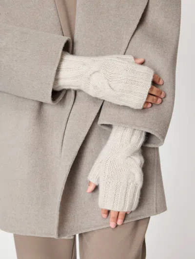 Brochu Walker The Fingerless Gloves In Beech Mélange