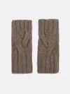 Brochu Walker The Fingerless Gloves In Brown