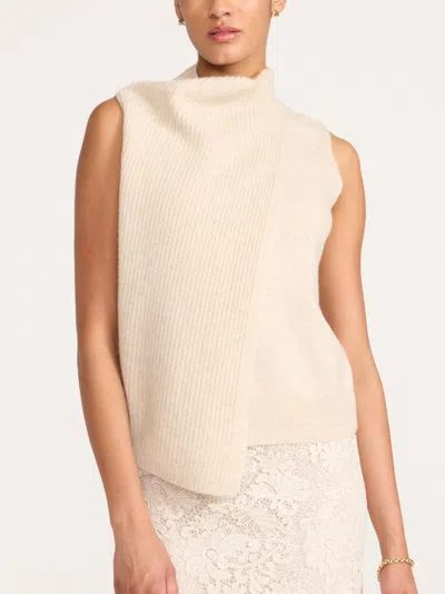 Brochu Walker The Fio Cashmere Top In Metallic