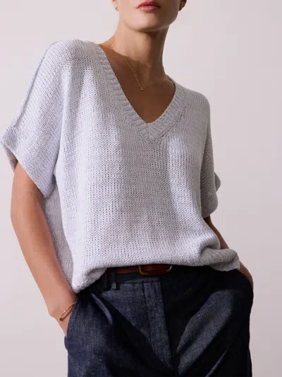 Brochu Walker The Gaia Tee In Glacier White