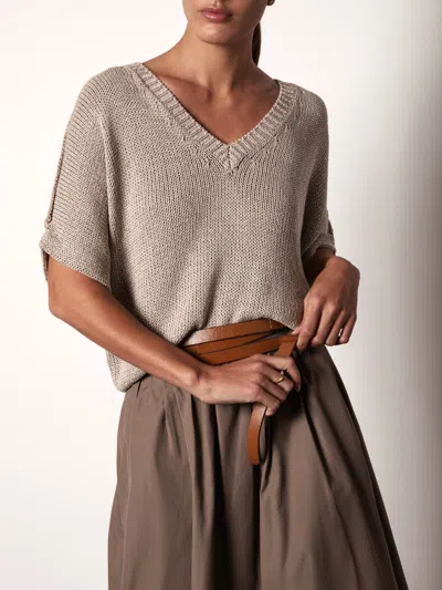 Brochu Walker The Gaia Tee In Moonstone