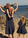 Brochu Walker The Girls Havana Mini Dress In Navy