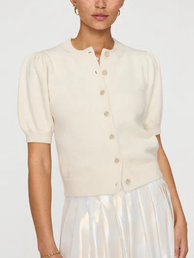 Brochu Walker Havana Cardigan In Oatmeal Melange