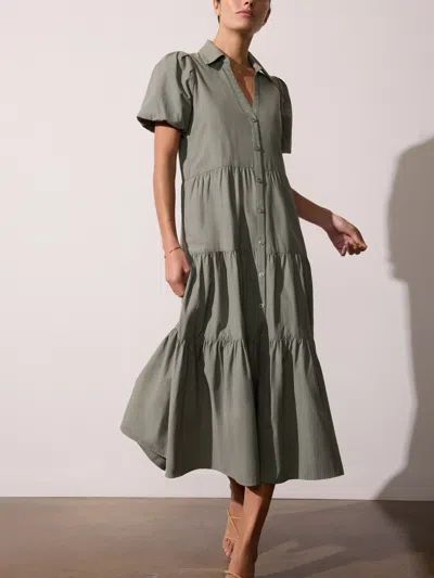 Brochu Walker The Havana Dress In Agave