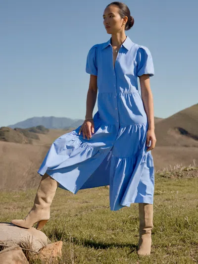 Brochu Walker The Havana Dress In Blue