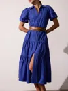 Brochu Walker The Havana Dress In Cobalt