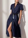 Brochu Walker The Havana Dress In Navy