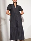 Brochu Walker The Havana Dress In Washed Black