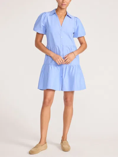 Brochu Walker The Havana Mini Dress In Blue