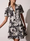 Brochu Walker The Havana Mini Dress In Palm Combo