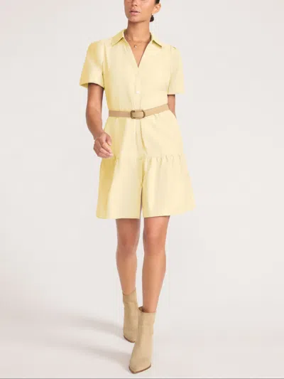 Brochu Walker The Havana Mini Dress In Yellow