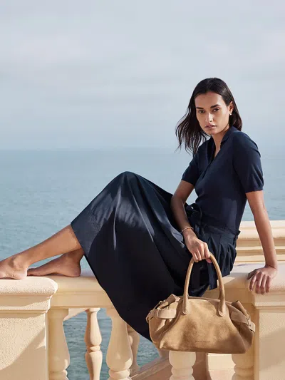Brochu Walker The Isola Dress In Navy
