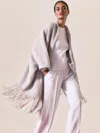 Brochu Walker The Jens Poncho Wrap In Dusk Mélange