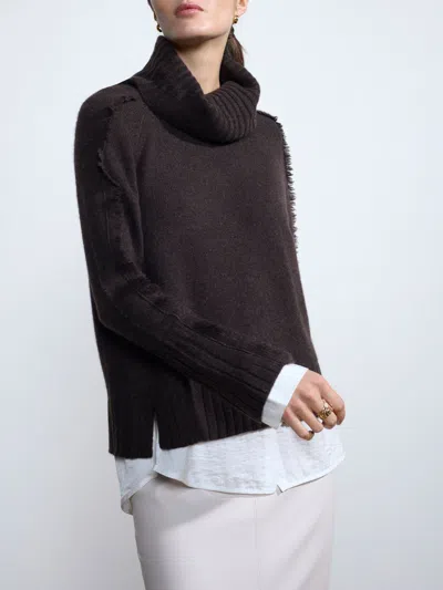 Brochu Walker The Jolie Fringe Layered Looker In Carob Mélange