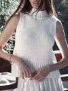 Brochu Walker The Joseph Top In Salt White