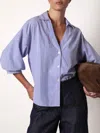 Brochu Walker The Everyday Shirt In Blue Stripe