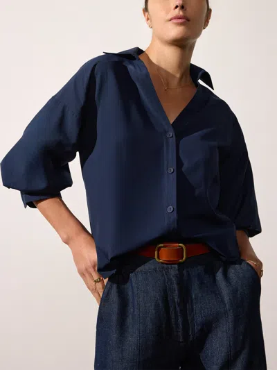 Brochu Walker The Kate Shirt In Navy