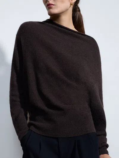 Brochu Walker The Lori Off Shoulder In Carob Mélange