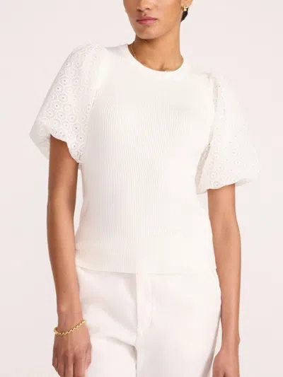 Brochu Walker The Mariane Top In White