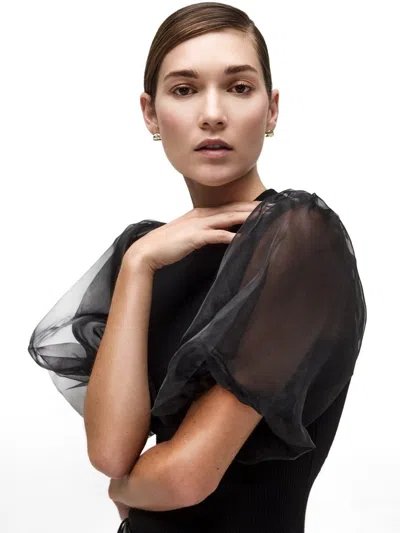Brochu Walker The Marie Top In Black