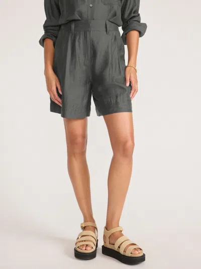 Brochu Walker The Maris Voile Short In Gray