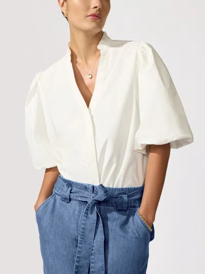 Brochu Walker The Marla Shirt In White