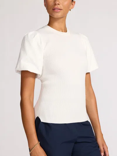 Brochu Walker The Morgan Top In White