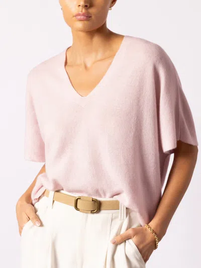 Brochu Walker The Ophi Cashmere Vee In Neutral
