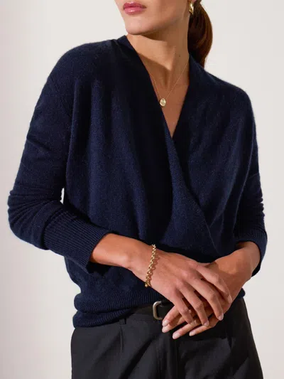 Brochu Walker The Phinneas Wrap In Baltic Navy