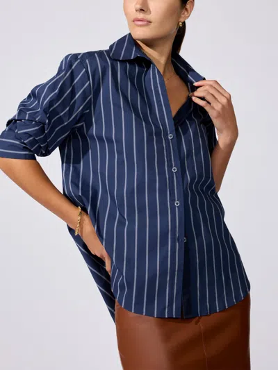 Brochu Walker The Pia Shirt In Hartford Stripe
