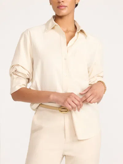 Brochu Walker The Pia Shirt In Neutral