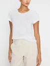 Brochu Walker The Remy Tee In Salt White