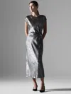 Brochu Walker The Silas Dress In Gray