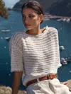 Brochu Walker The Simi Fringe Pullover