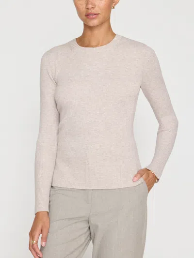 Brochu Walker The Tamsin Skinny Rib In Chia Mélange