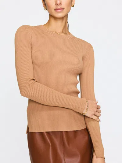 Brochu Walker The Tamsin Skinny Rib In Neutral